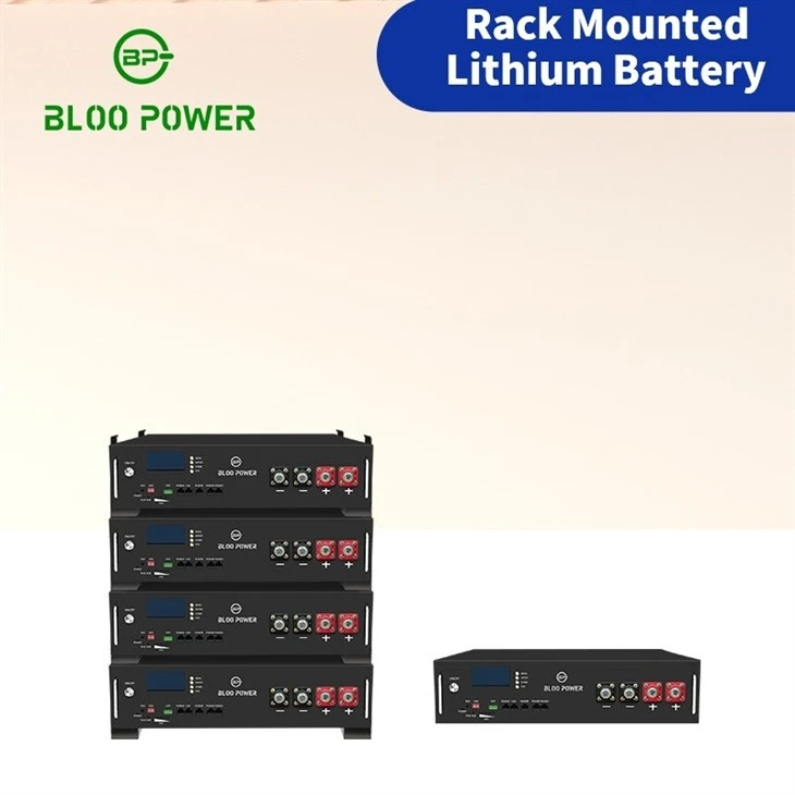 ion batteries 48v 100ah battery with rack mounted